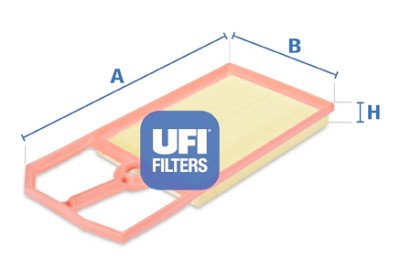 Filtro aria UFI 30.124.00