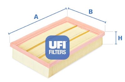 Filtro aria UFI 30.137.00