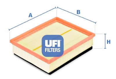 Filtro aria UFI 30.151.00