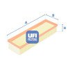 Filtro aria UFI 30.186.00