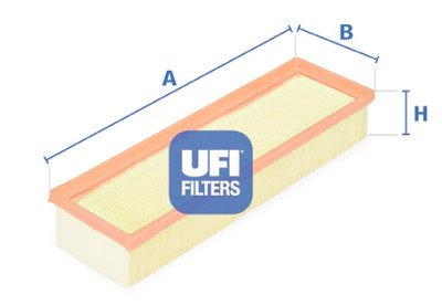 Filtro aria UFI 30.186.00