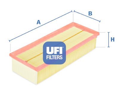 Filtro aria UFI 30.187.00