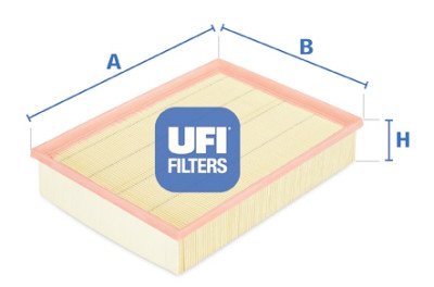 Filtro aria UFI 30.268.00