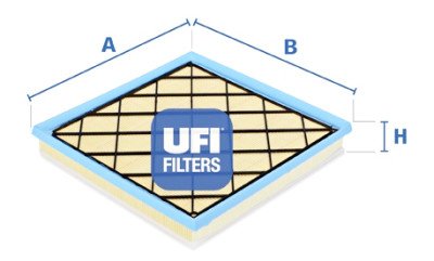 Filtro aria UFI 30.404.00