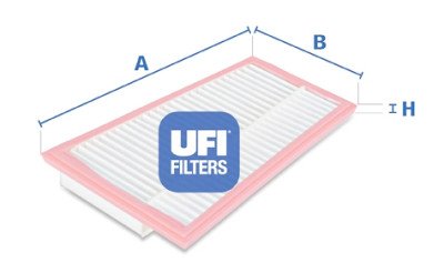 Filtro aria UFI 30.463.00