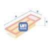 Filtro aria UFI 30.477.00