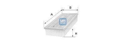 Filtro aria UFI 30.863.00