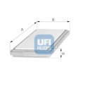Filtro aria UFI 30.937.00