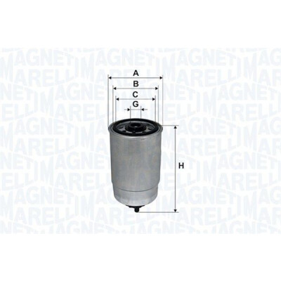 Filtro carburante MAGNETI MARELLI 153071760102