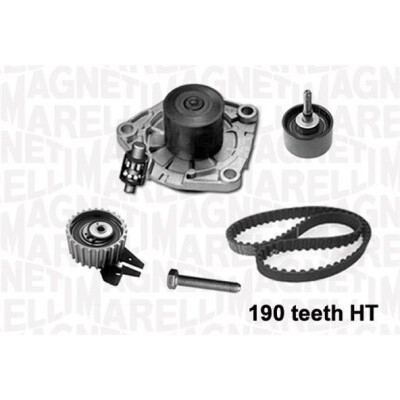 Pompa acqua + Kit cinghie dentate