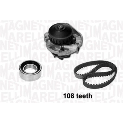 Pompa acqua + Kit cinghie dentate