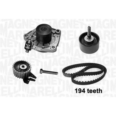 Pompa acqua + Kit cinghie dentate