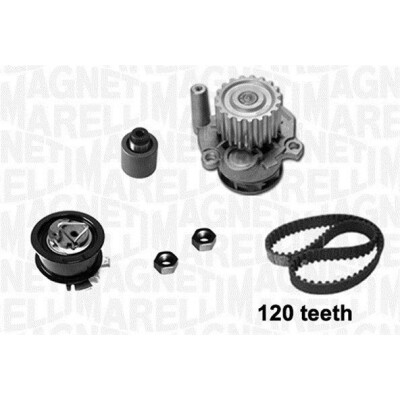 Pompa acqua + Kit cinghie dentate