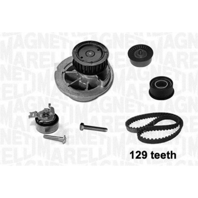 Pompa acqua + Kit cinghie dentate