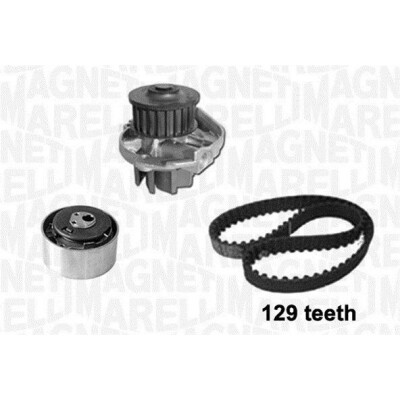 Pompa acqua + Kit cinghie dentate