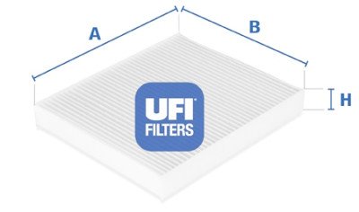 Filtro aria abitacolo UFI 53.031.00