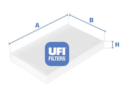 Filtro aria abitacolo UFI 53.038.00