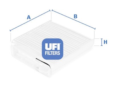 Filtro aria abitacolo UFI 53.104.00