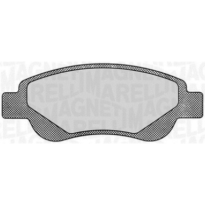 Kit pastiglie freno, Freno a disco MAGNETI MARELLI 363916060172