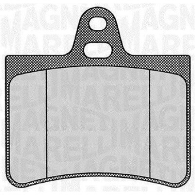 Kit pastiglie freno, Freno a disco MAGNETI MARELLI 363916060180