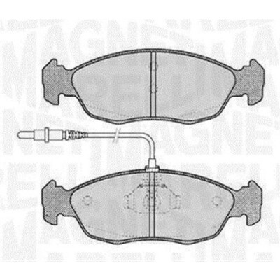 Kit pastiglie freno, Freno a disco MAGNETI MARELLI 363916060195