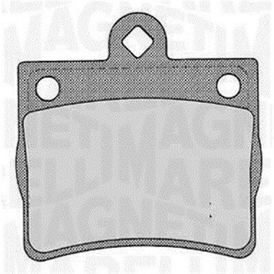 Kit pastiglie freno, Freno a disco MAGNETI MARELLI 363916060297
