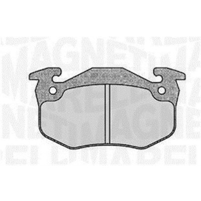 Kit pastiglie freno, Freno a disco MAGNETI MARELLI 363916060385