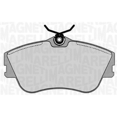 Kit pastiglie freno, Freno a disco MAGNETI MARELLI 363916060417