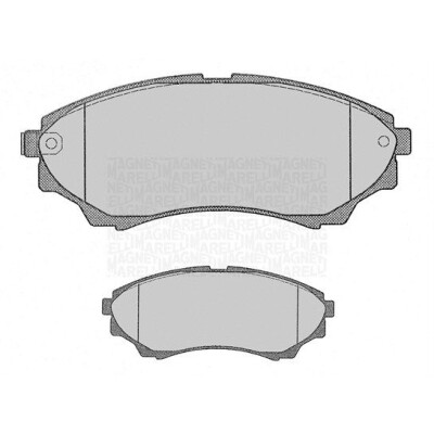 Kit pastiglie freno, Freno a disco MAGNETI MARELLI 363916060439