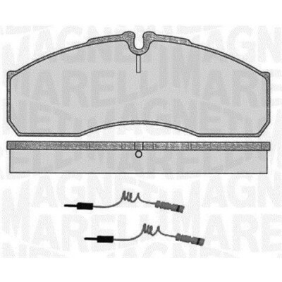 Kit pastiglie freno, Freno a disco MAGNETI MARELLI 363916060481