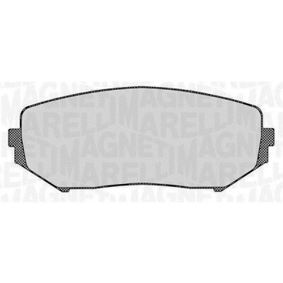 Kit pastiglie freno, Freno a disco MAGNETI MARELLI 363916060494