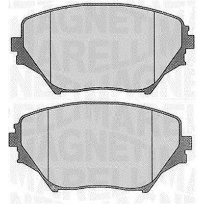 Kit pastiglie freno, Freno a disco MAGNETI MARELLI 363916060577