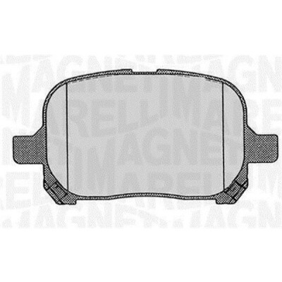 Kit pastiglie freno, Freno a disco MAGNETI MARELLI 363916060597