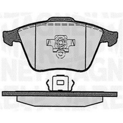 Kit pastiglie freno, Freno a disco MAGNETI MARELLI 363916060611