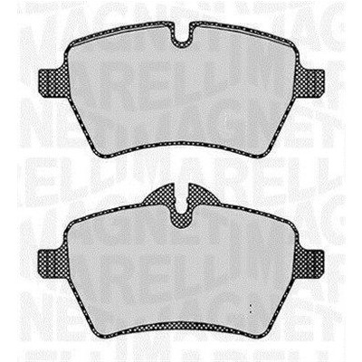 Kit pastiglie freno, Freno a disco MAGNETI MARELLI 363916060619