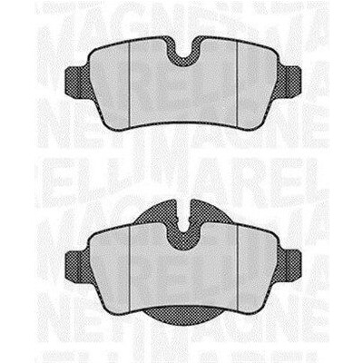 Kit pastiglie freno, Freno a disco MAGNETI MARELLI 363916060626