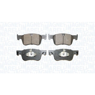 Kit pastiglie freno, Freno a disco MAGNETI MARELLI 363916060719