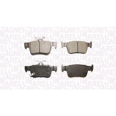 Kit pastiglie freno, Freno a disco MAGNETI MARELLI 363916060938