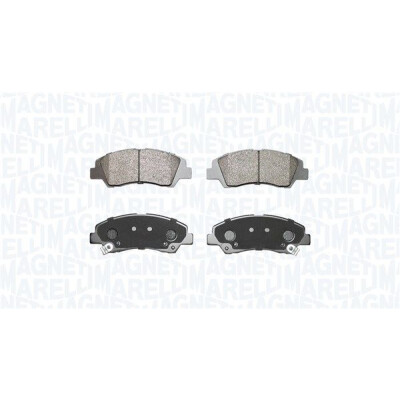 Kit pastiglie freno, Freno a disco MAGNETI MARELLI 363916060942
