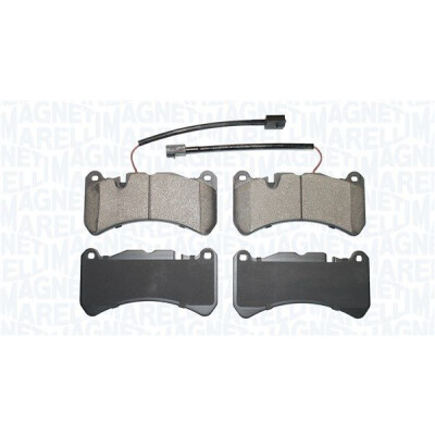 Kit pastiglie freno, Freno a disco MAGNETI MARELLI 363916061110
