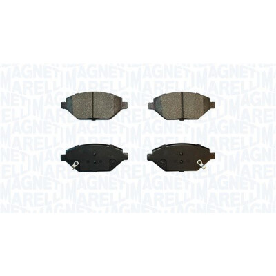 Kit pastiglie freno, Freno a disco MAGNETI MARELLI 363916061113