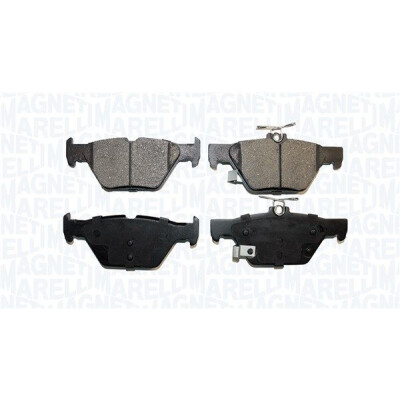 Kit pastiglie freno, Freno a disco MAGNETI MARELLI 363916061114