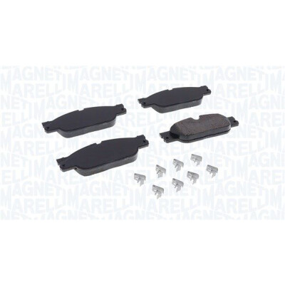 Kit pastiglie freno, Freno a disco MAGNETI MARELLI 363916061203