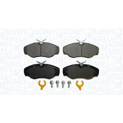 Kit pastiglie freno, Freno a disco MAGNETI MARELLI 363916061225