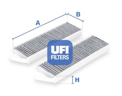 Filtro aria abitacolo UFI 54.172.00