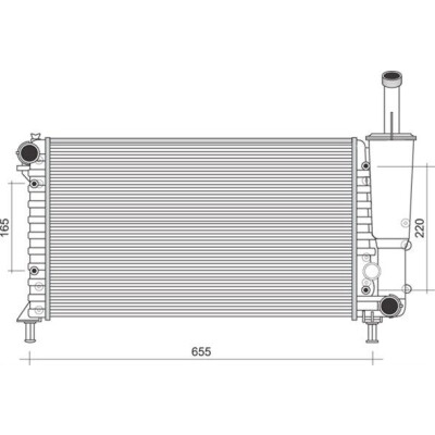 Radiatore, Raffreddamento motore