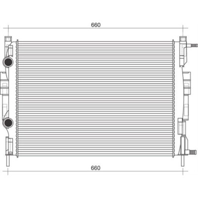 Radiatore, Raffreddamento motore