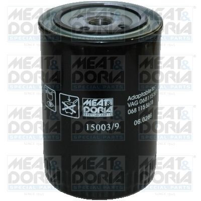 Filtro olio MEAT &amp; DORIA 15003/9