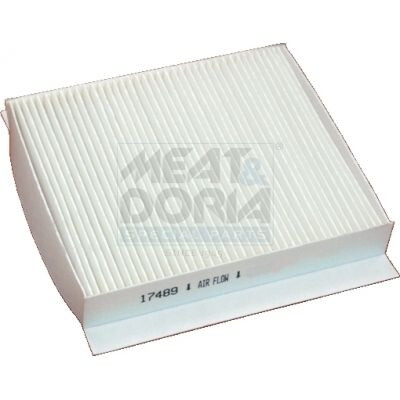 Filtro, Aria abitacolo