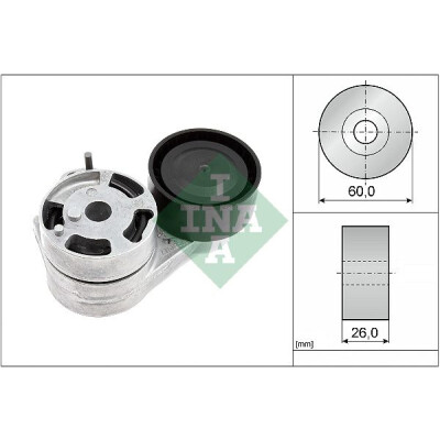 Tendicinghia, Cinghia Poly-V INA 534 0938 10